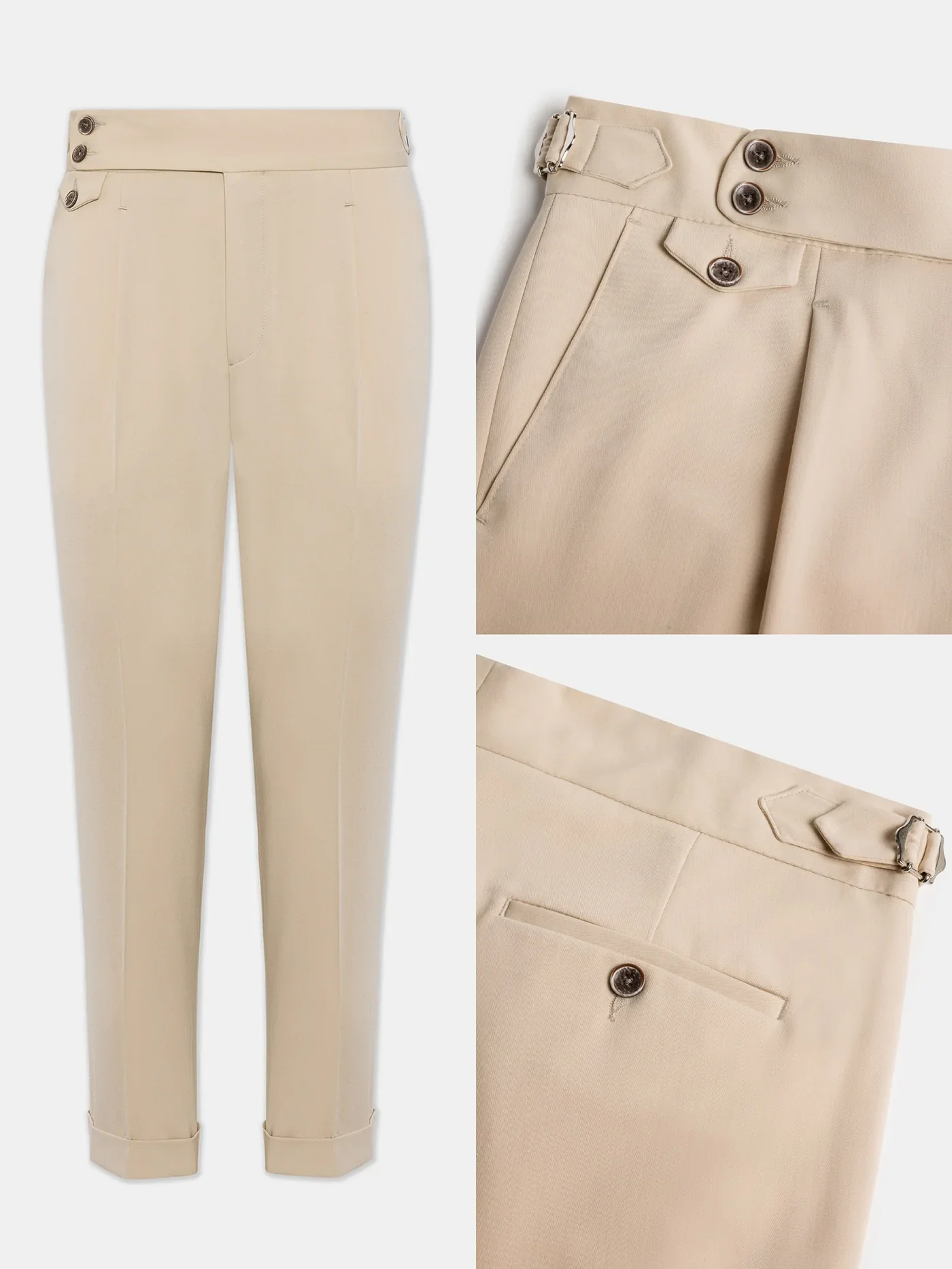 FineLegends™ Gurkha Heritage Pants (Beige) - Image 3