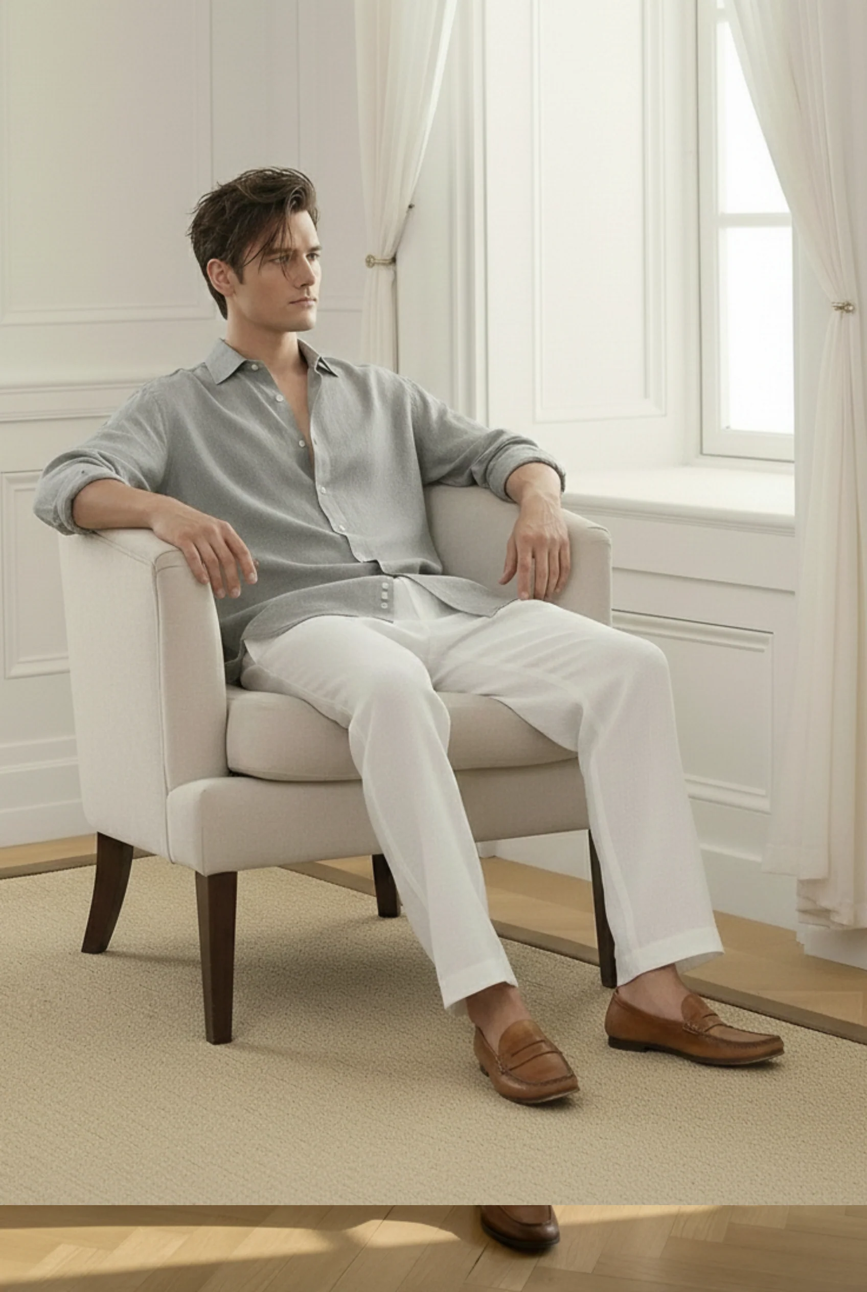 Old Money Classic Combo (Grey & White) - Image 2