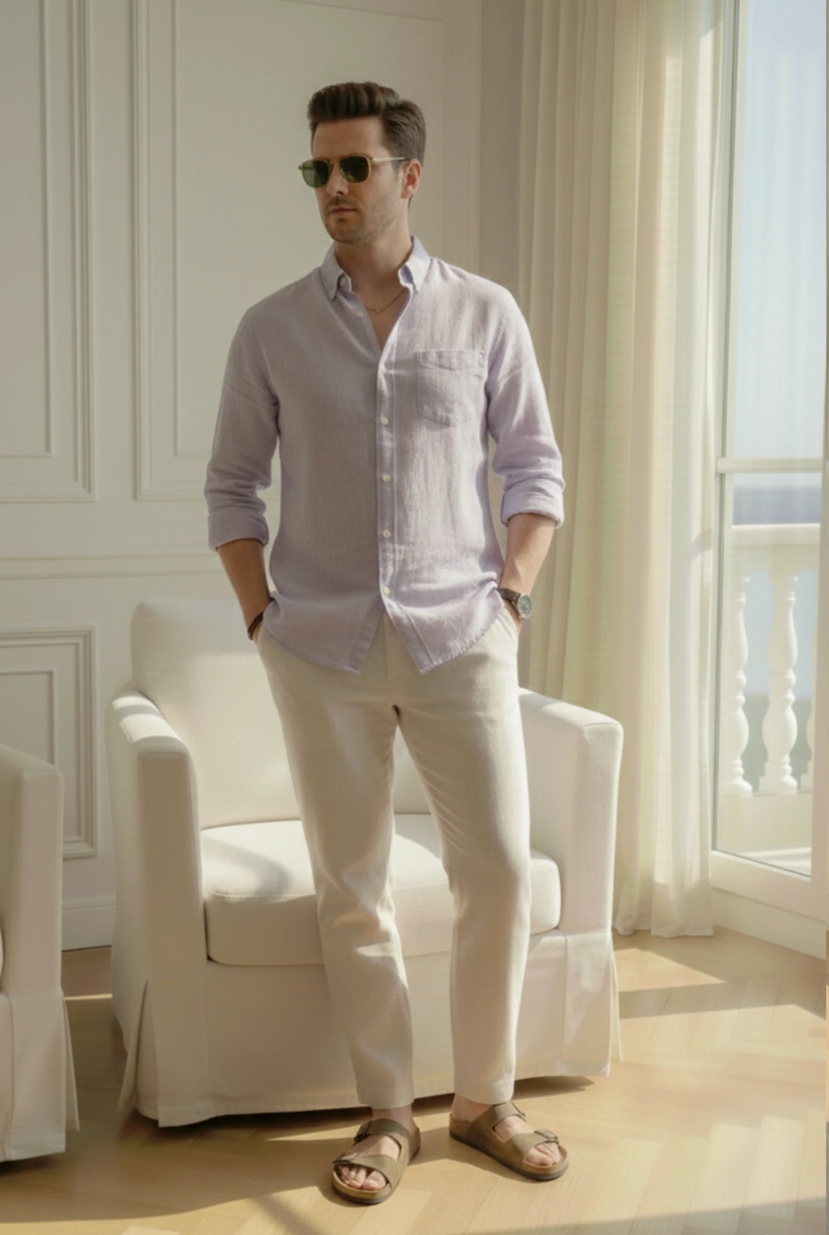 Old Money Classic Combo (Lavender & Beige) - Image 3