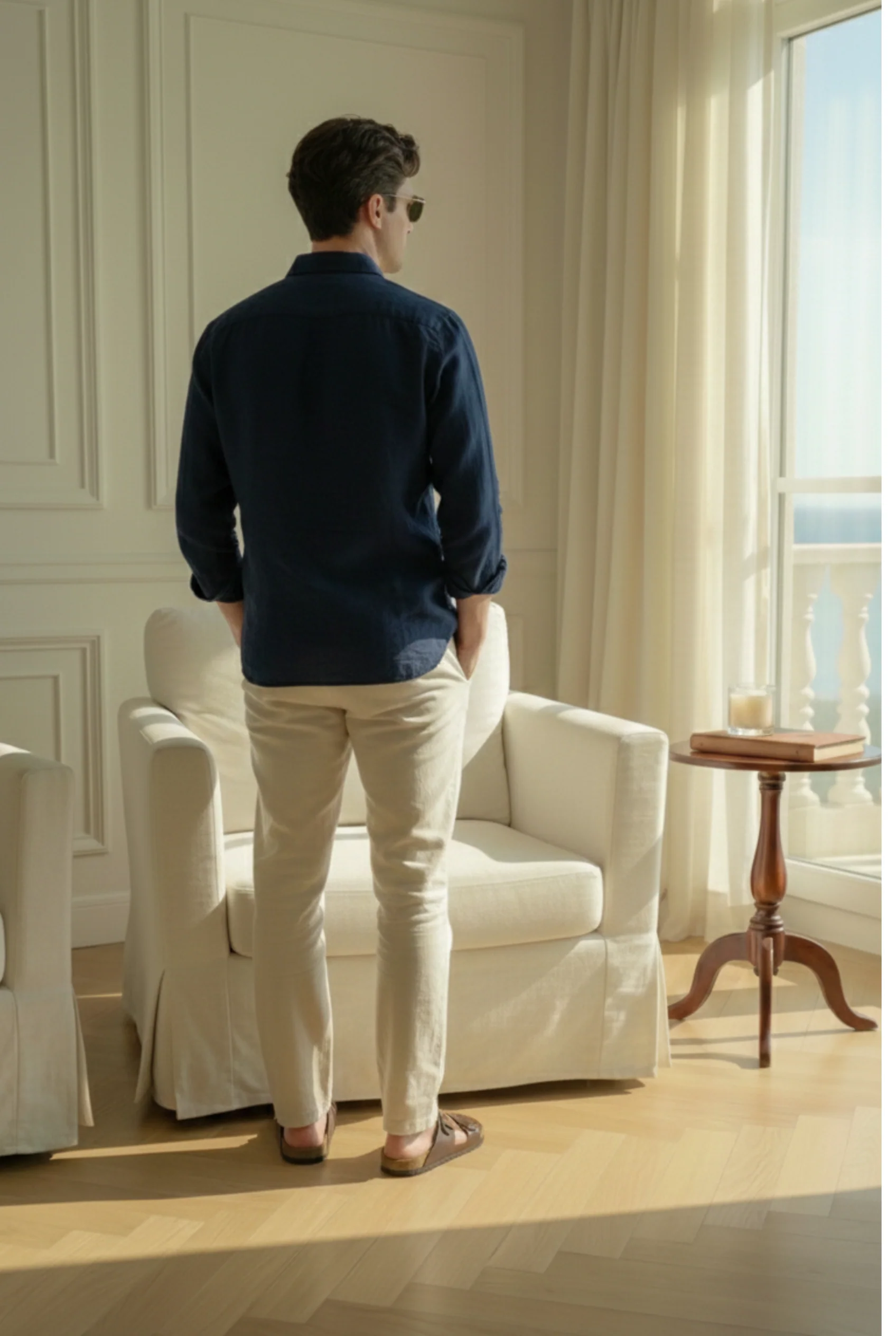 Old Money Classic Combo (Navy & Beige) - Image 3
