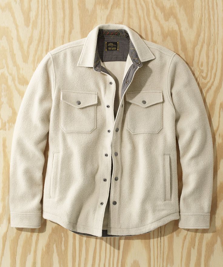 The Old Money Velvet Shacket (Off-White) - Image 3